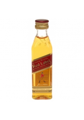 Johnnie Walker Red Label Miniatures 50 ml x 12 units