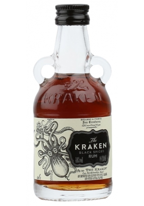 Kraken Black Spiced Rum Miniatures 50ml x 15 units