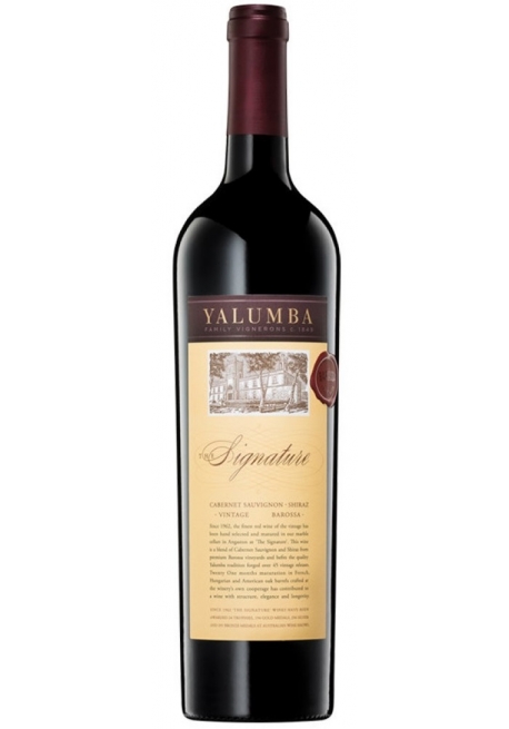 The Signature Yalumba Cabernet Sauvignon  Shiraz Barossa Valley Region South Australia 750ml x 6