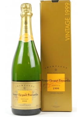 Veuve Clicquot Ponsardin Champagne 1999 Vintage Reims Region France 750ml x 1
